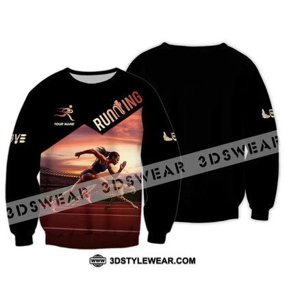 Women Shirt - Custom Love Running Player Shirt - Long Sleeve / S - T-shirt