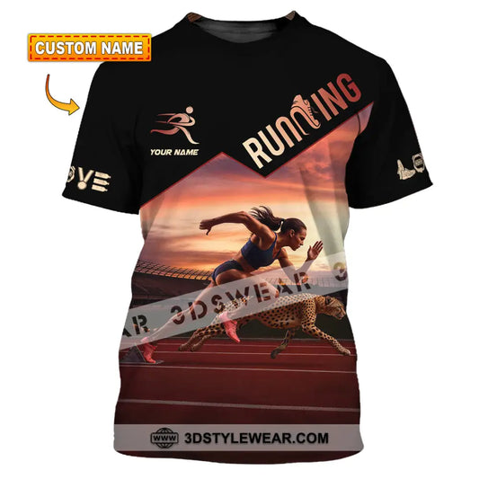 Women Shirt - Custom Love Running Player Shirt - T-shirt