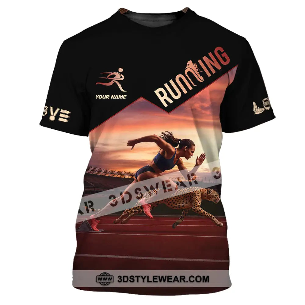 Women Shirt - Custom Love Running Player Shirt - T-Shirt / S - T-shirt