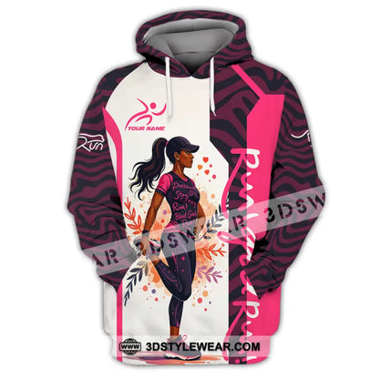 Women Shirt - Custom Run Girl Run 3D Shirt - Hoodie / S - T-shirt
