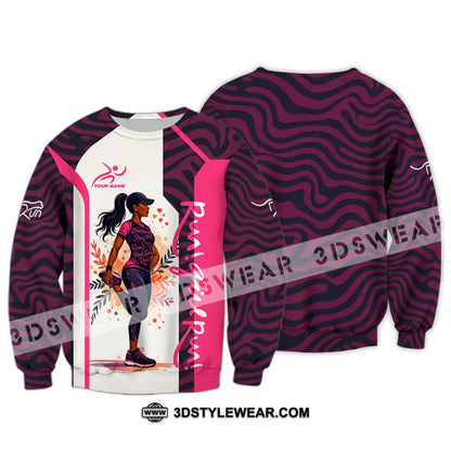 Women Shirt - Custom Run Girl Run 3D Shirt - Long Sleeve / S - T-shirt