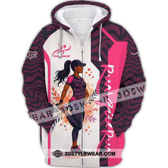 Women Shirt - Custom Run Girl Run 3D Shirt style option 3