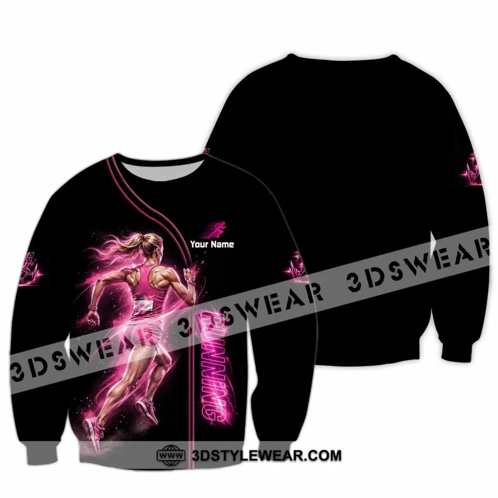 Women Shirt - Custom Running Shirt - Long Sleeve / S - T-shirt