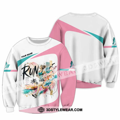 Women Shirt - Custom Running Shirt - Long Sleeve / S - T-shirt