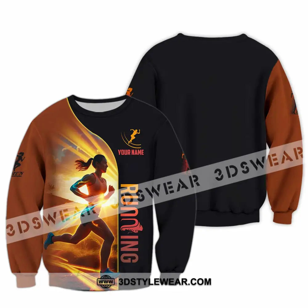 Women Shirt - Custom Running Shirt - Long Sleeve / S - T-shirt