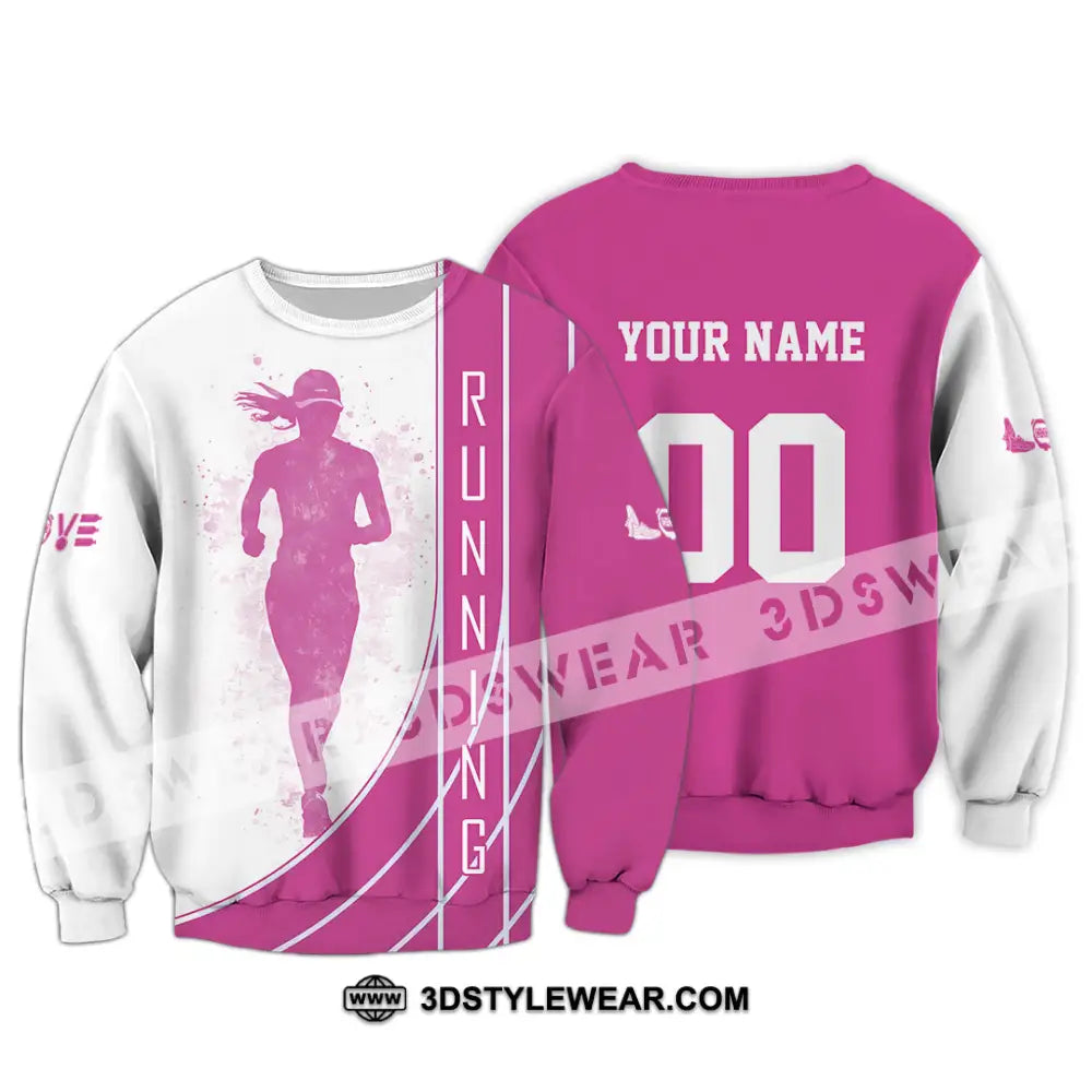 Women Shirt - Custom Running Lover Shirt - Long Sleeve / S - T-shirt