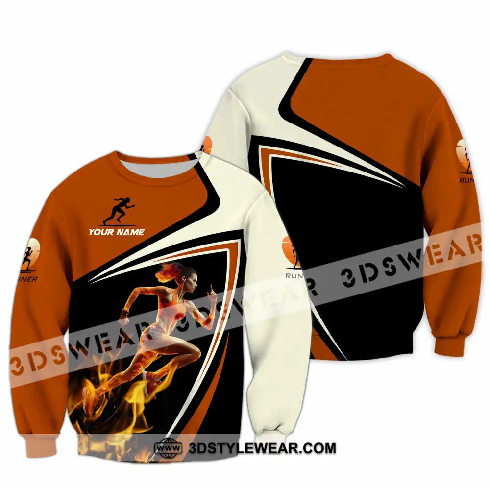 Women Shirt - Custom Running Women Runner Shirt - Long Sleeve / S - T-shirt
