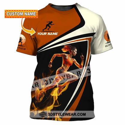 Women Shirt - Custom Running Women Runner Shirt - T-shirt