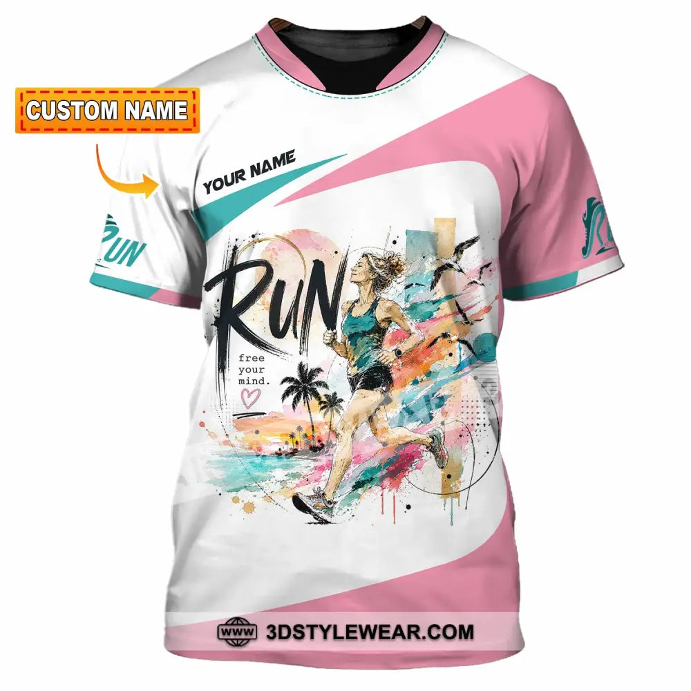 Women Shirt - Custom Running Shirt - T-shirt