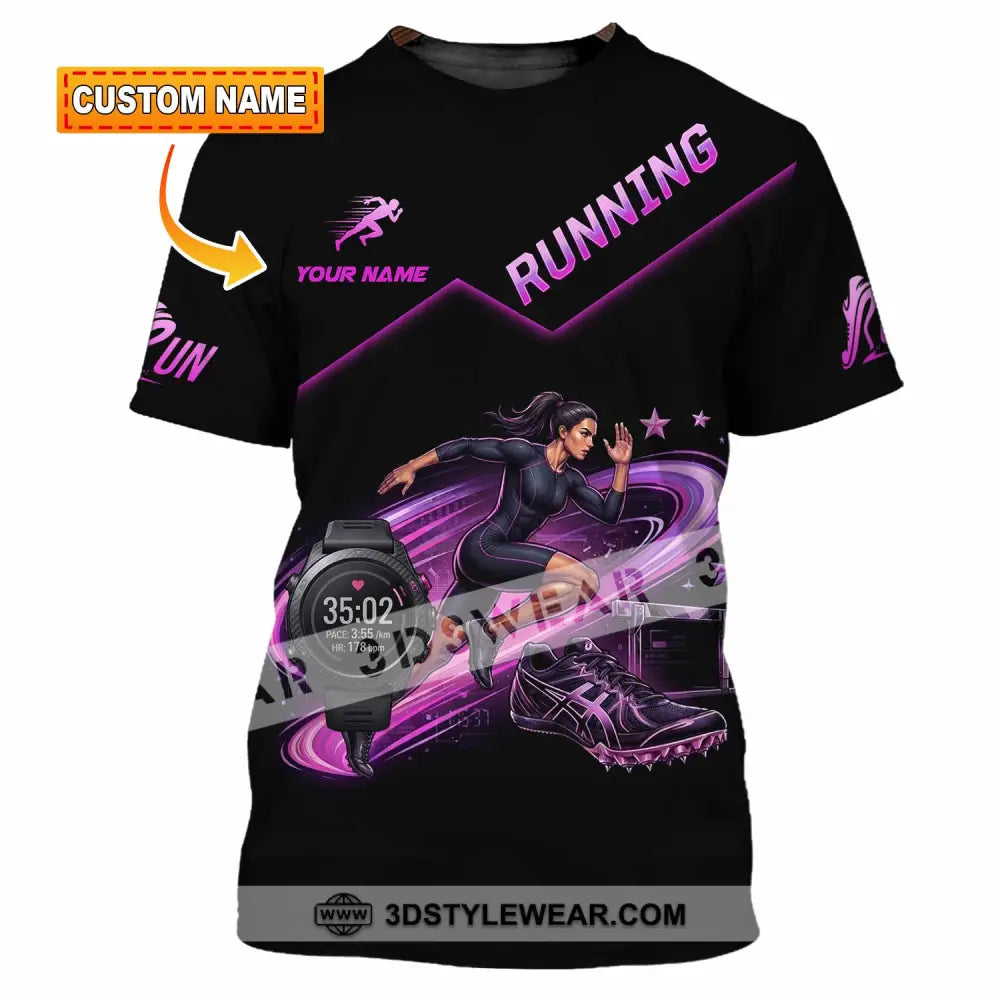 Women Shirt - Custom Running Shirt - T-shirt