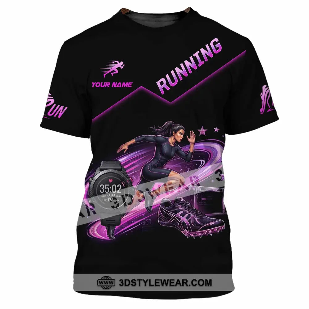Women Shirt - Custom Running Shirt - T-Shirt / S - T-shirt