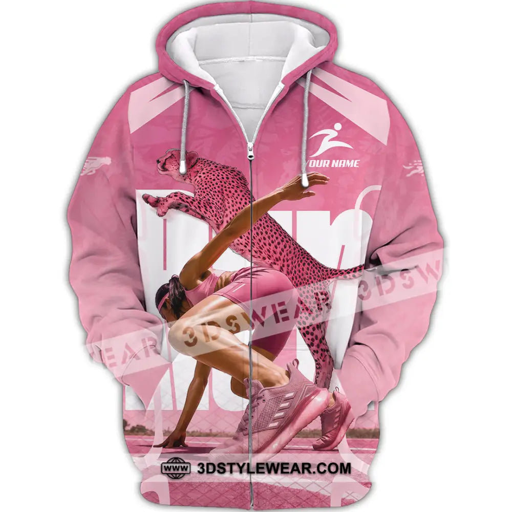 Women Shirt - Custom Running Shirt - Zipper Hoodie / S - T-shirt