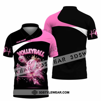 Women Shirt - Custom Volleyball Queen Shirt - Polo Shirt / S - T-shirt