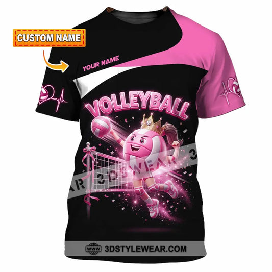 Women Shirt - Custom Volleyball Queen Shirt - T-shirt