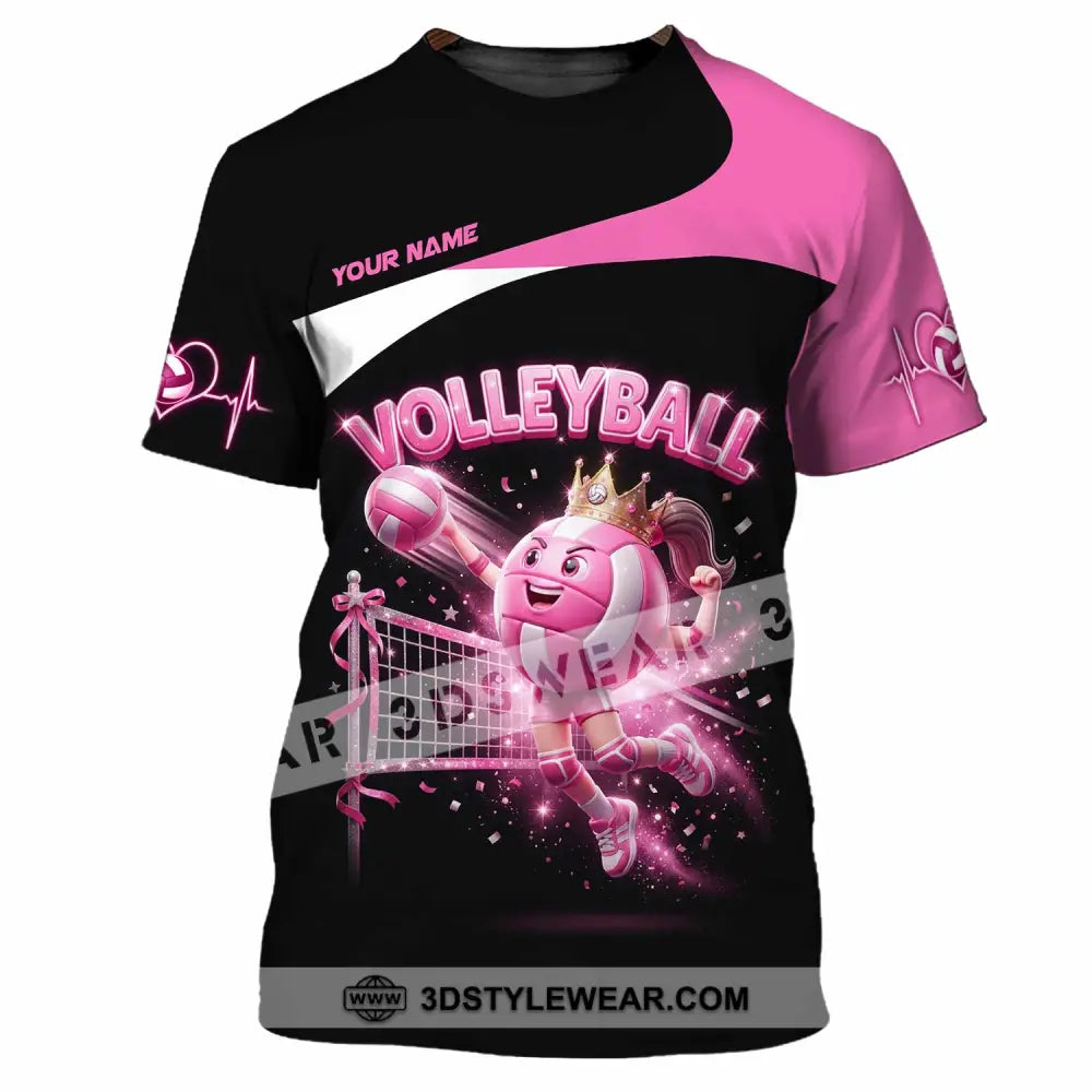 Women Shirt - Custom Volleyball Queen Shirt - T-Shirt / S - T-shirt