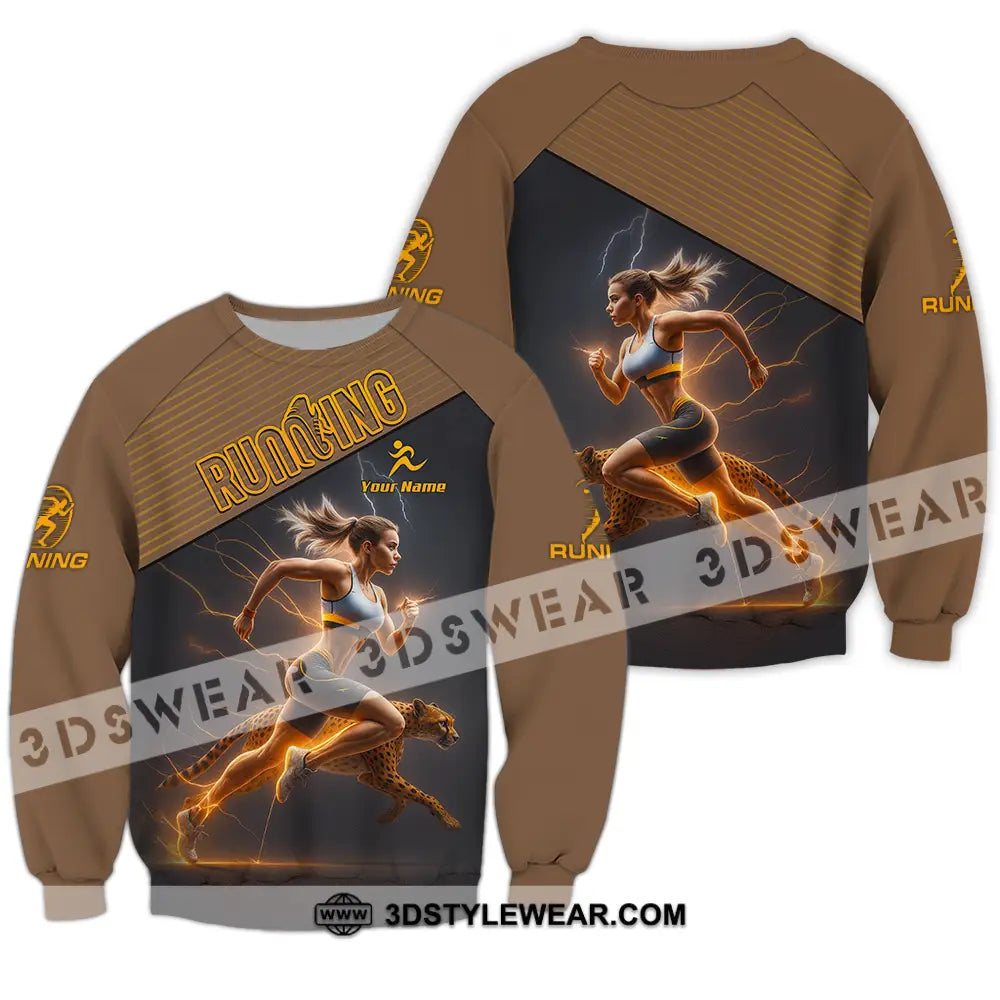 Women Shirt - Custom Woman Running Shirt - Long Sleeve / S - T-shirt