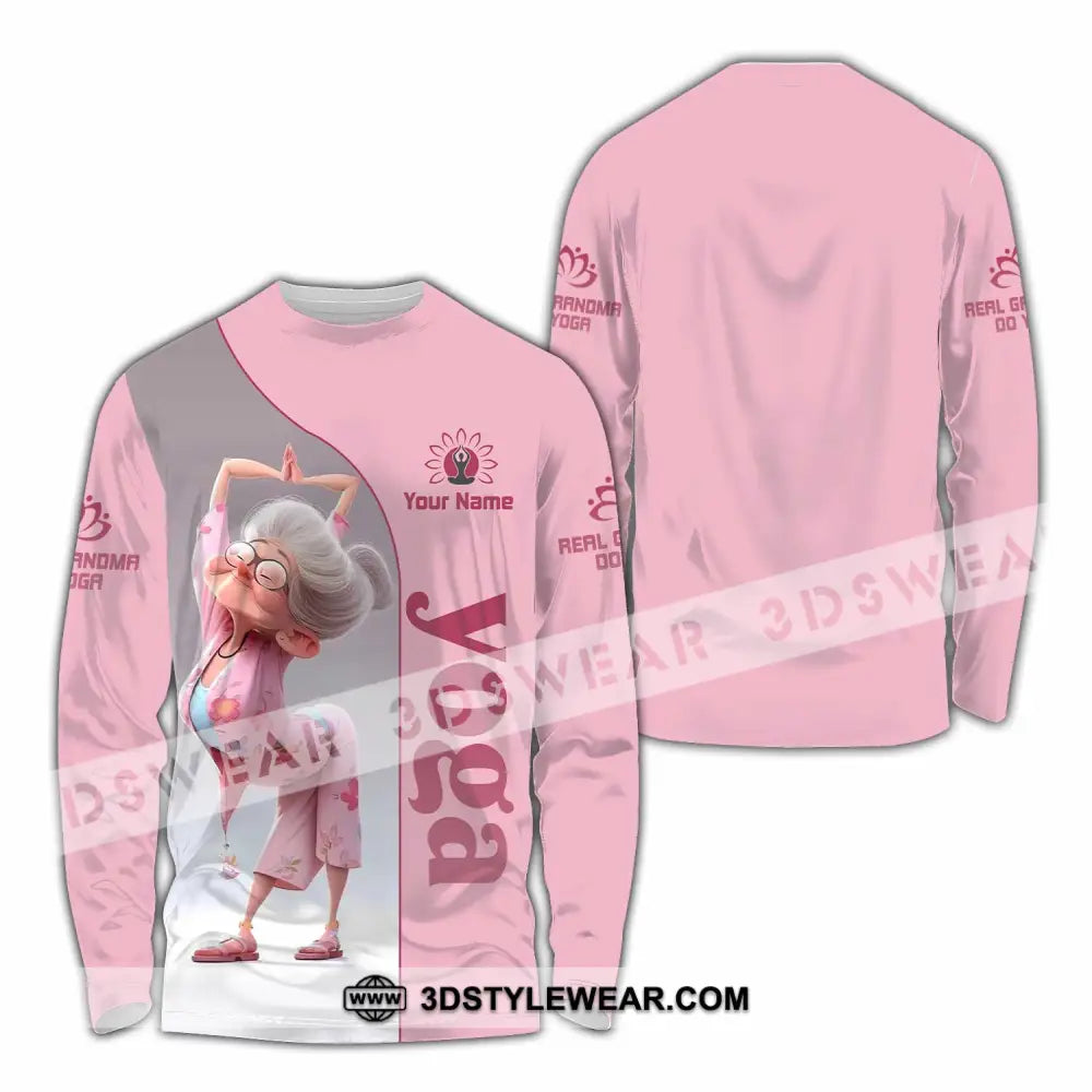 Women Shirt - Custom Yoga Shirt - Long Sleeve Shirt / S - T-shirt