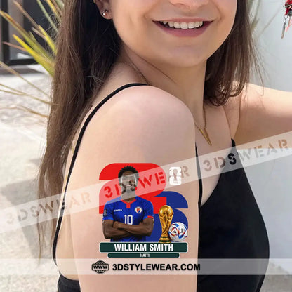 World Cup 2026 Custom Temporary Tattoo Personalized Tattoo Fake Tattoo - Temporary Tattoo