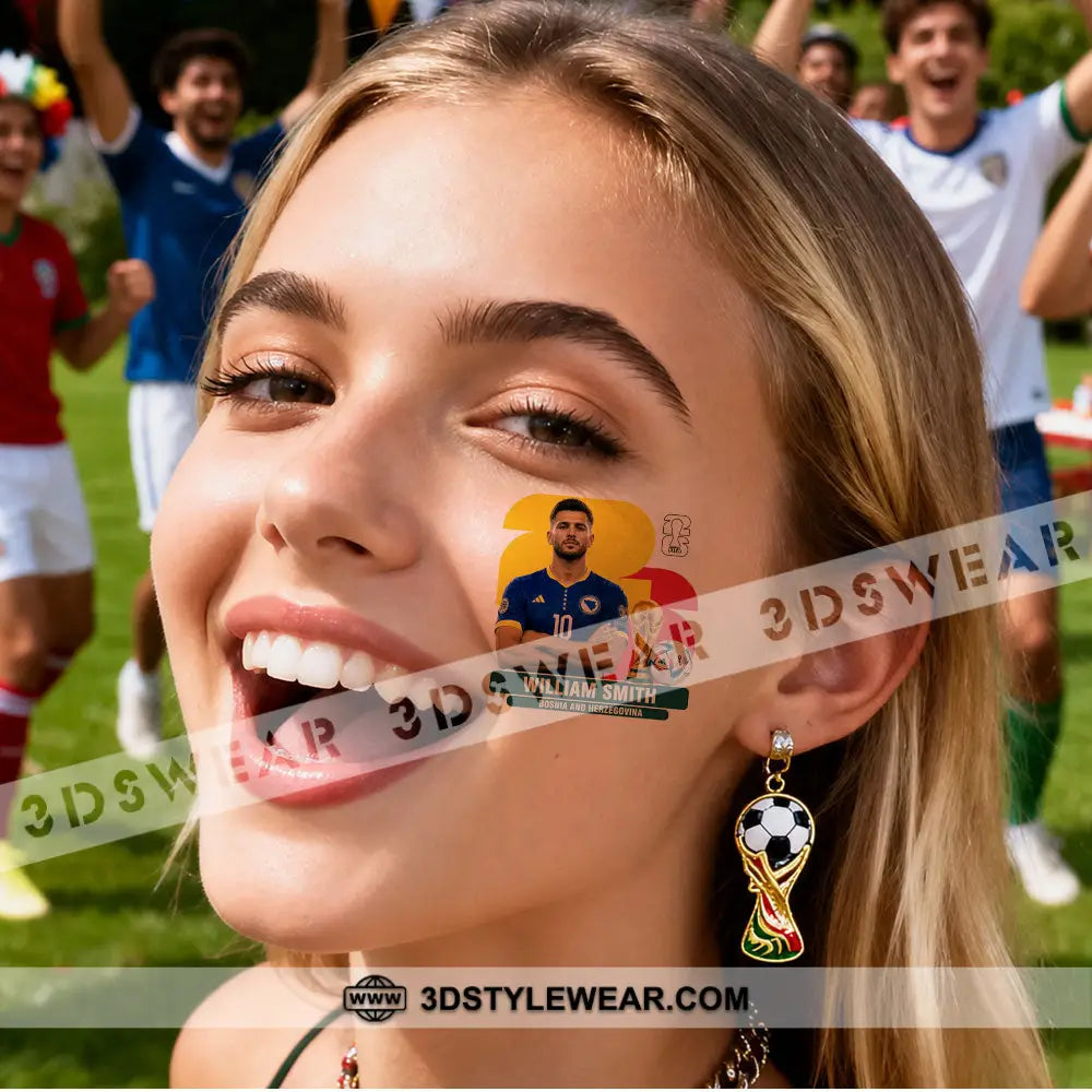 World Cup 2026 Custom Temporary Tattoo Personalized Tattoo Fake Tattoo - Temporary Tattoo