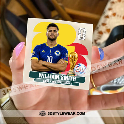 World Cup 2026 Custom Temporary Tattoo Personalized Tattoo Fake Tattoo - Temporary Tattoo