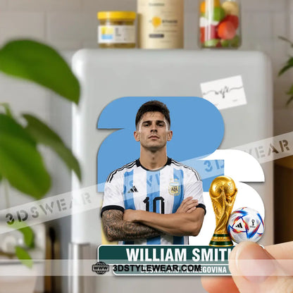 World Cup 2026 Fridge Magnet - Personalized Fridge Magnet - Fridge Magnet
