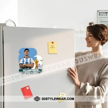 World Cup 2026 Fridge Magnet - Personalized Fridge Magnet - Fridge Magnet