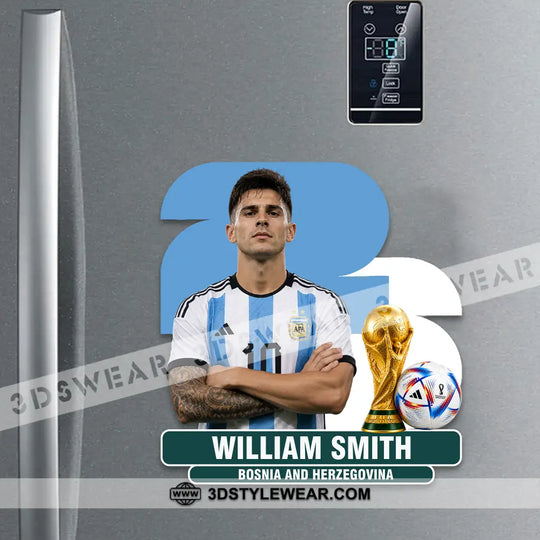 World Cup 2026 Fridge Magnet - Personalized Fridge Magnet style option 3